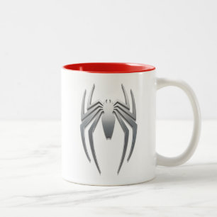 Tasse 2 Couleurs L'homme-araignée de Marvel   Emblème d'araignée mé