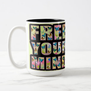 Tasse 2 Couleurs libère ton esprit