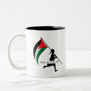 Tasse 2 Couleurs Libérer la Palestine
