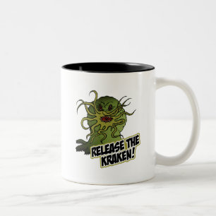 Tasse 2 Couleurs libérez le kraken