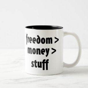 Tasse 2 Couleurs Liberté > Argent > Stups