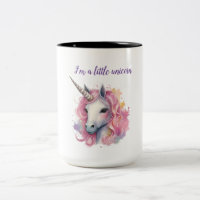 licorne rose mignonne