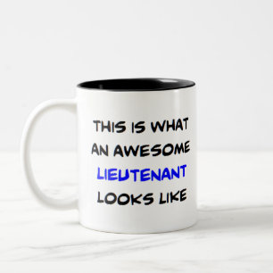 Tasse 2 Couleurs lieutenant4, génial