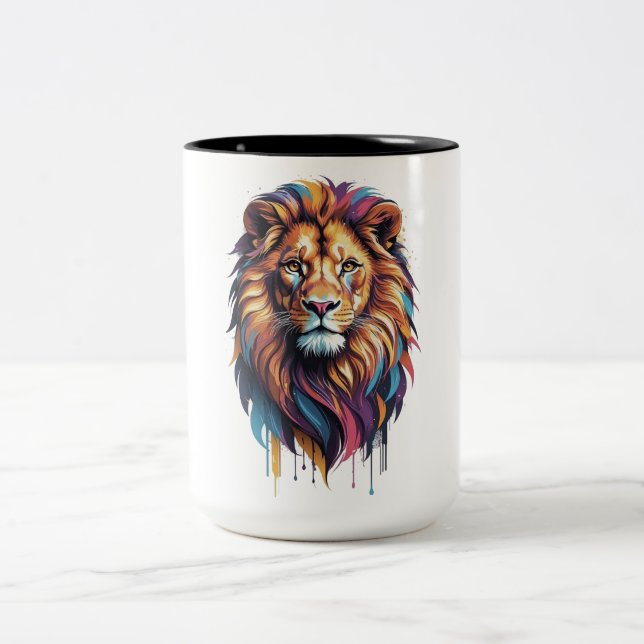 Tasse 2 Couleurs lion 2025 (Centre)