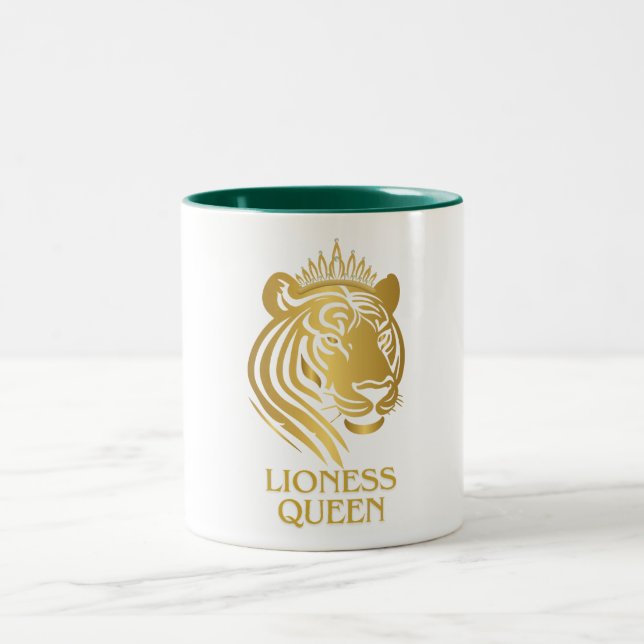 Tasse 2 Couleurs Lioness Queen (Centre)