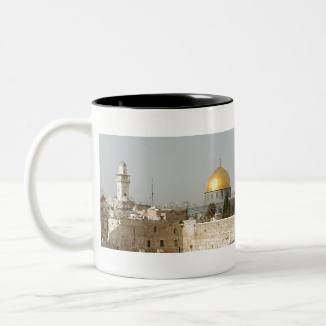 Tasse 2 Couleurs L'Israël (Gauche)