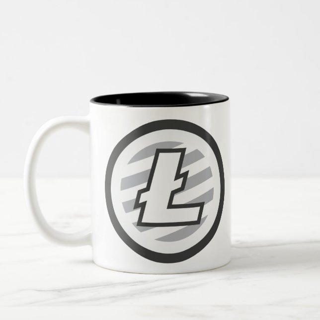 Tasse 2 Couleurs Litecoin a permis ! (Gauche)
