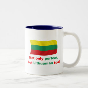 Tasse 2 Couleurs Lithuanien parfait