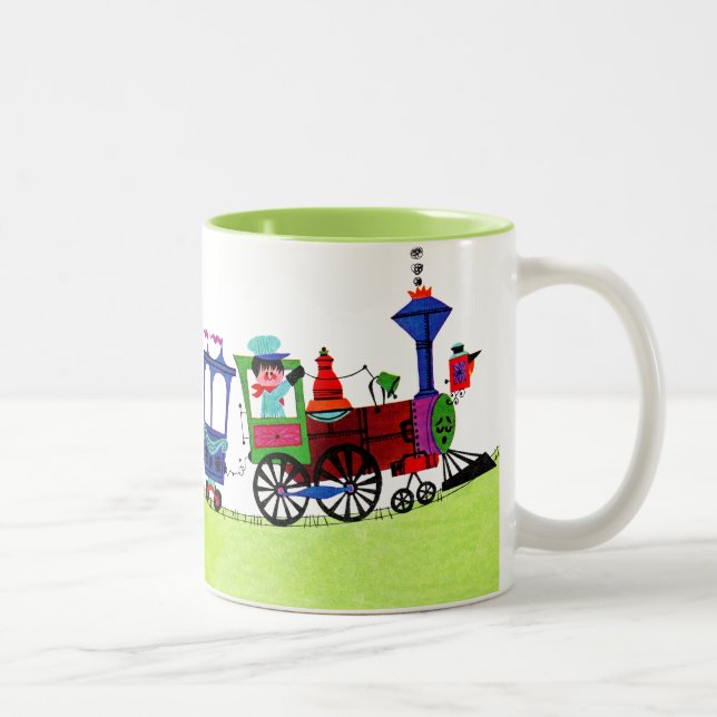 Tasse 2 Couleurs Little Choo Choo (Droit)