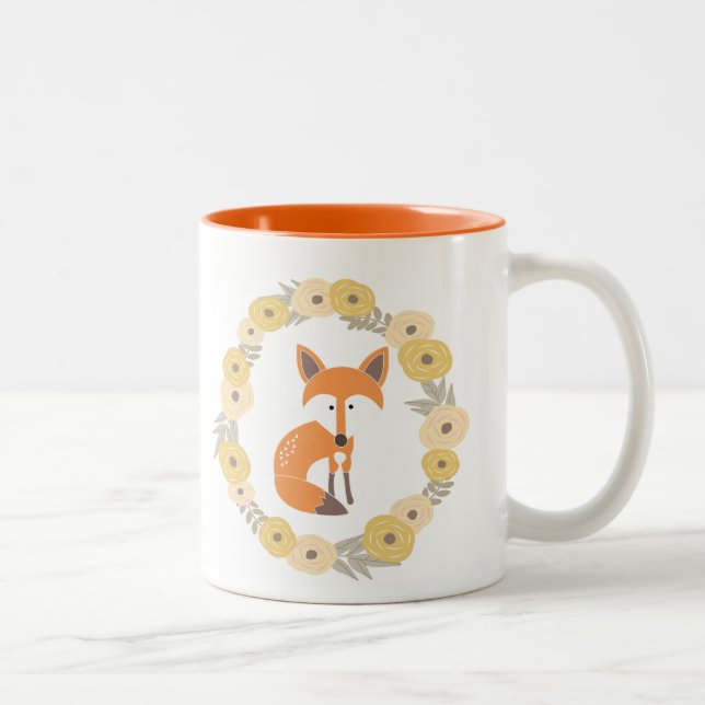 Tasse 2 Couleurs Little Fox (Droit)