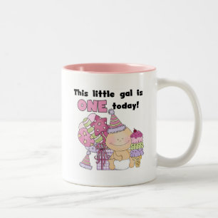 Tasse 2 Couleurs Little Gal est un tee-shirt et un cadeau