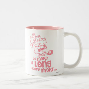 Tasse 2 Couleurs Little Miss Chatterbox   Long Story Short