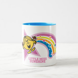 Tasse 2 Couleurs Little Miss Sunshine   Arcs-en-ciel & Étoiles