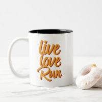 Live Love Run Marathon Runner Exercice entraînemen