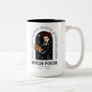 Tasse 2 Couleurs Livre des sorts de Hocus Pocus Winifred
