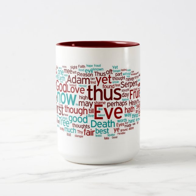 Tasse 2 Couleurs Livre perdu IX de paradis : L'automne (Centre)