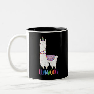 Tasse 2 Couleurs Llamacorn - Drôle licorne Llama