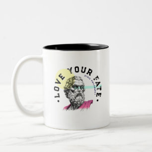 Tasse 2 Couleurs L'Obstacle En Est La Voie - Citation De Marcus Aur