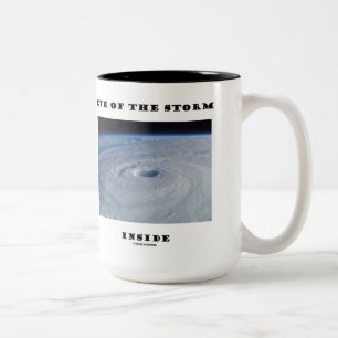 Tasse 2 Couleurs L'oeil de la tempête dans l'oeil de l'ouragan