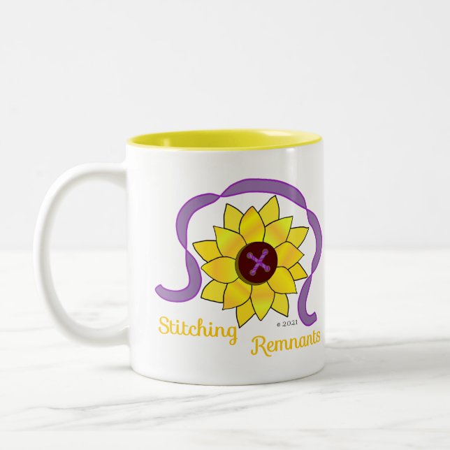 Tasse 2 Couleurs Logo 2021 de Stitching Restes (Gauche)