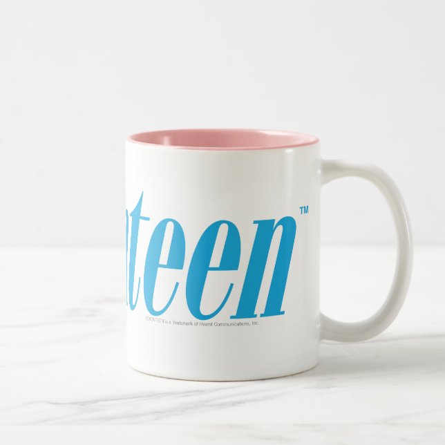 Tasse 2 Couleurs Logo-Aqua dix-sept (Droit)