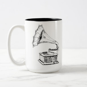 Tasse 2 Couleurs Logo (blanc)