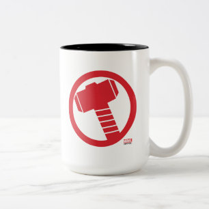 Tasse 2 Couleurs Logo de Thor le Puissant