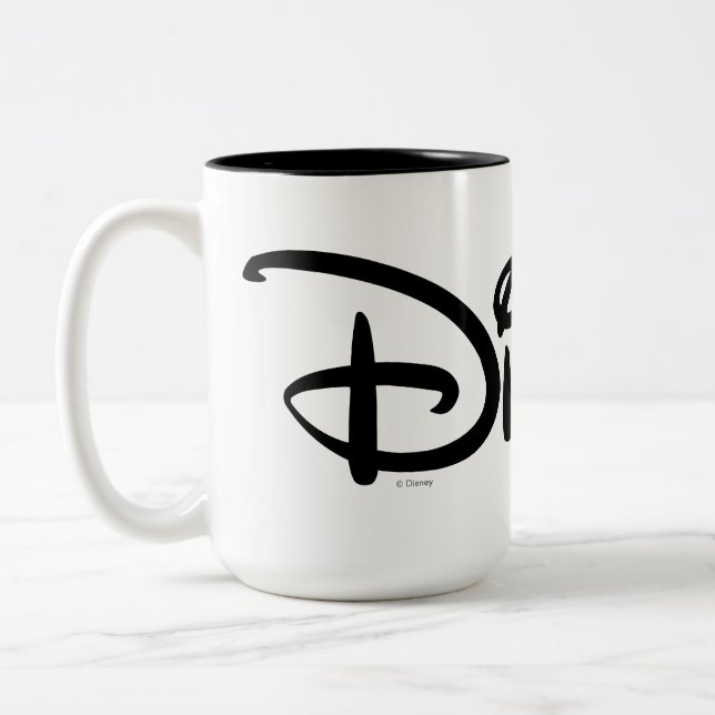 Tasse 2 Couleurs Logo Disney White (Gauche)