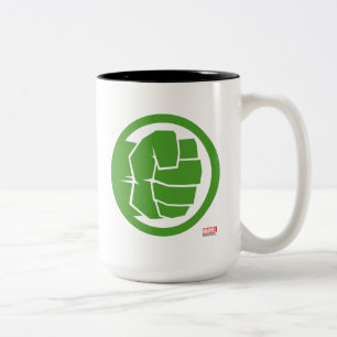 Tasse 2 Couleurs Logo Hulk incroyable