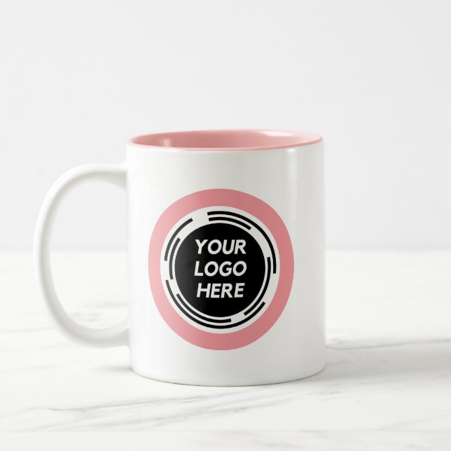 Tasse 2 Couleurs Logo promotionnel professionnel personnalisé Co à  (Gauche)