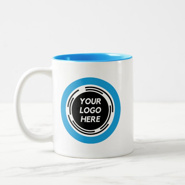 Tasse 2 Couleurs Logo promotionnel professionnel personnalisé Co à  (Gauche)