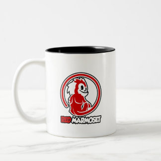 Tasse 2 Couleurs Logo Red Marmoset