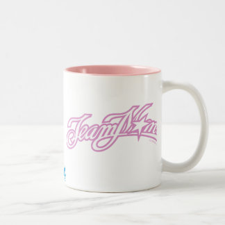 Tasse 2 Couleurs Logo rose de TeamMom
