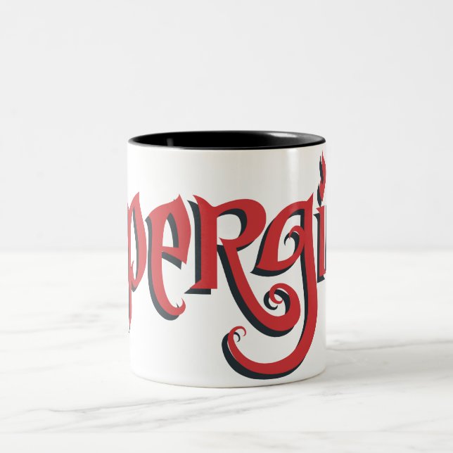 Tasse 2 Couleurs Logo rouge Supergirl (Centre)