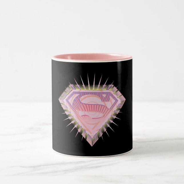 Tasse 2 Couleurs Logo Supergirl Rad (Centre)