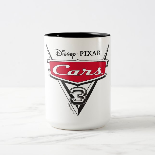 Tasse 2 Couleurs Logo Voitures 3 (Centre)