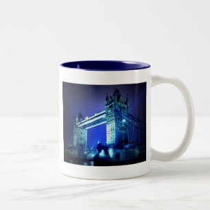 Tasse 2 Couleurs London Tower Bridge & Blue Night