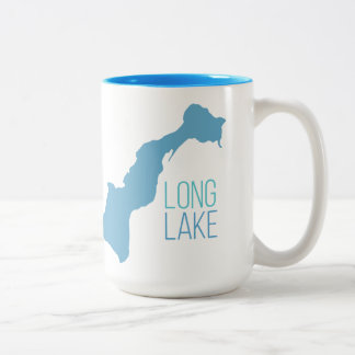 Tasse 2 Couleurs Long lac, Vicksburg, Michigan