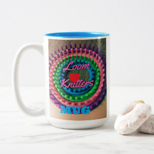 Tasse 2 Couleurs Loom Knitters