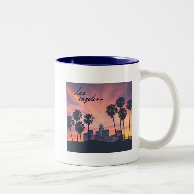 Tasse 2 Couleurs Los Angeles City (Droit)