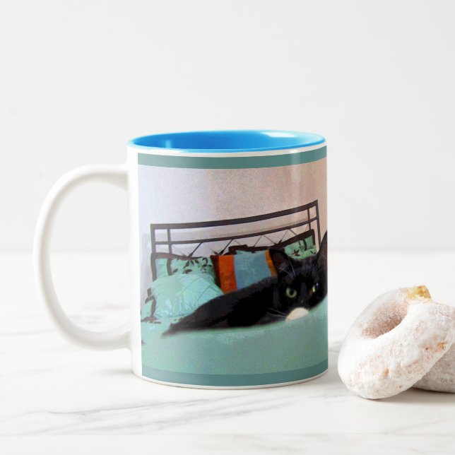 Tasse 2 Couleurs Loundge Lucy Comic Book (Avec donut)