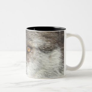 Tasse 2 Couleurs Loup (lupus de Canis)