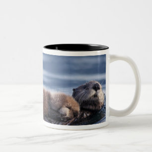 Tasse 2 Couleurs loutre de mer, Enhydra lutris lutris