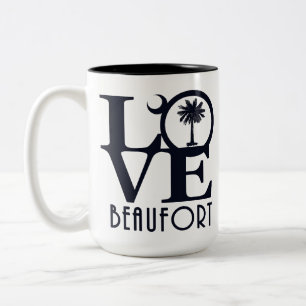 Tasse 2 Couleurs LOVE Beaufort 15oz