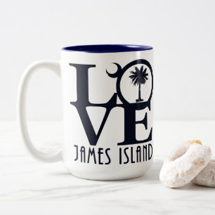 Tasse 2 Couleurs LOVE James Island 15oz