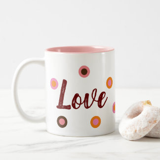 Tasse 2 Couleurs Love, Love