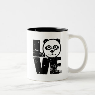Tasse 2 Couleurs Love Panda