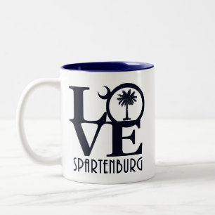 Tasse 2 Couleurs LOVE Spartenburg SC