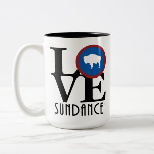 Tasse 2 Couleurs LOVE Sundance Wyoming 15oz