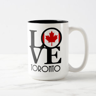 Tasse 2 Couleurs LOVE Toronto 15oz